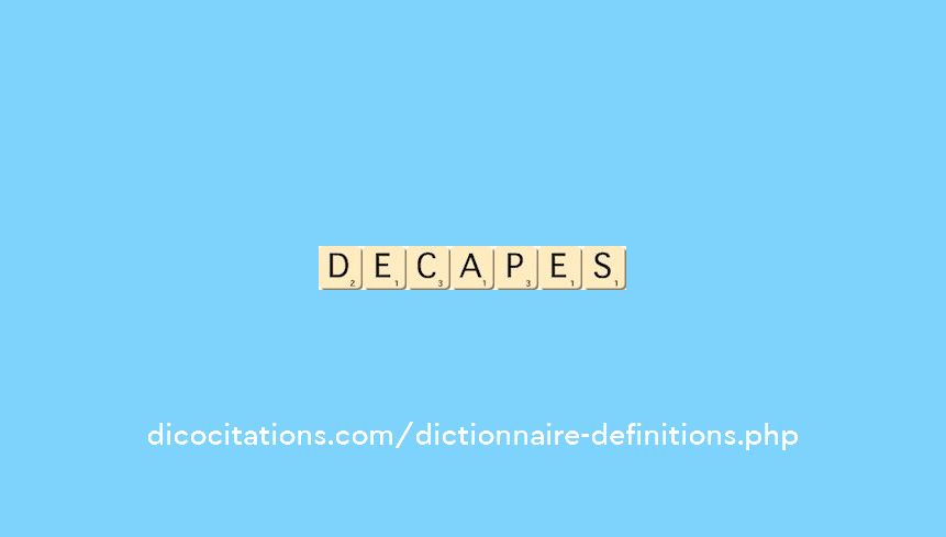 decapes decapes