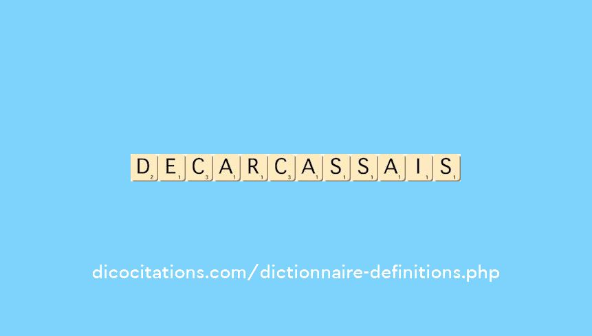 decarcassais