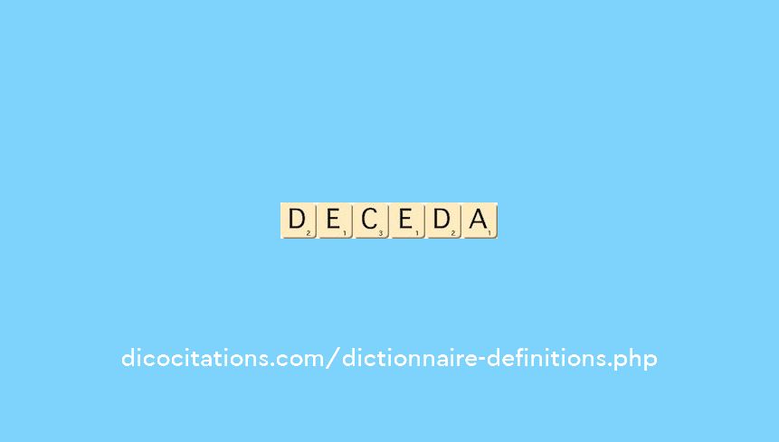 deceda deceda