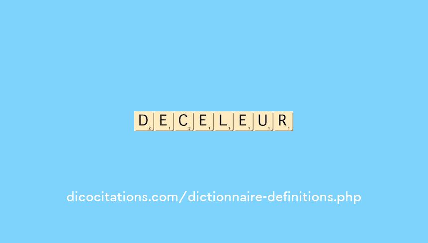 deceleur