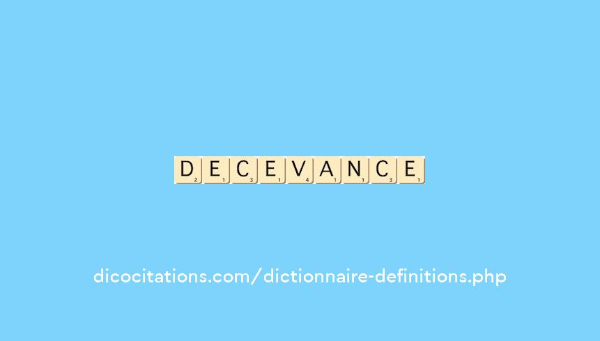 decevance