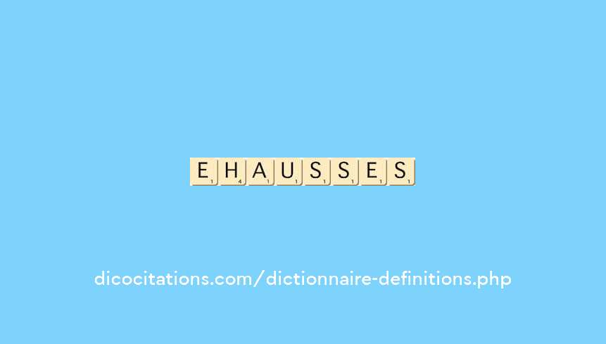 dechausses dechausses