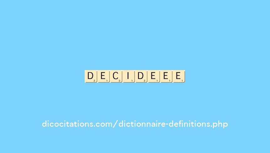 decide--ee