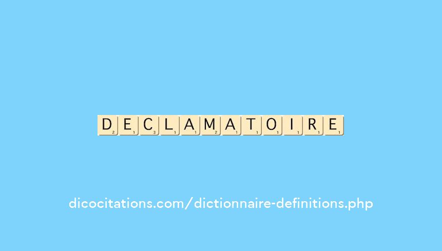 declamatoire