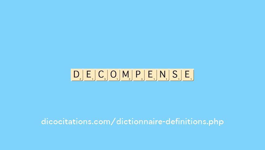 decompense decompense