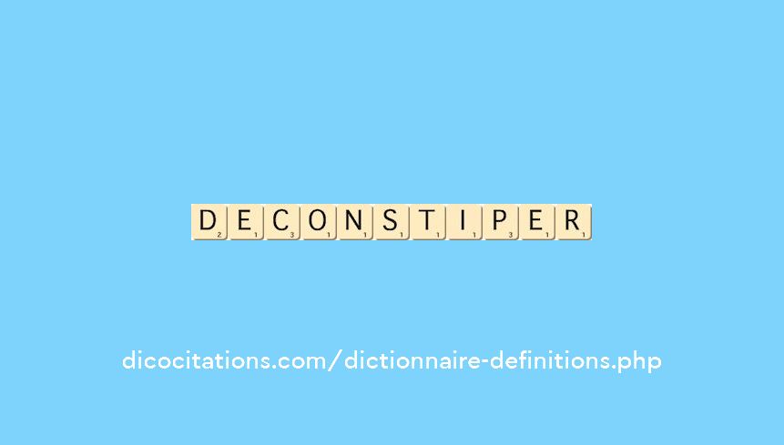 deconstiper deconstiper