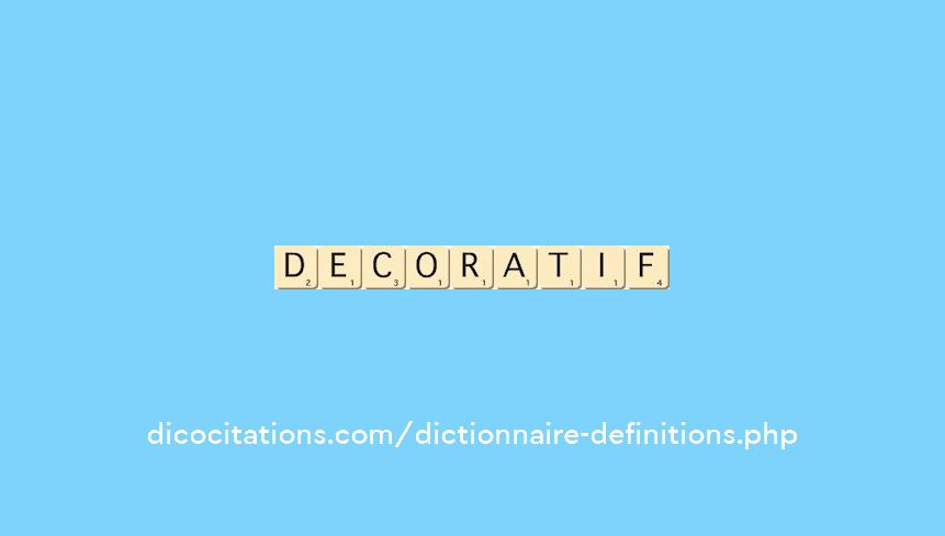 decoratif decoratif
