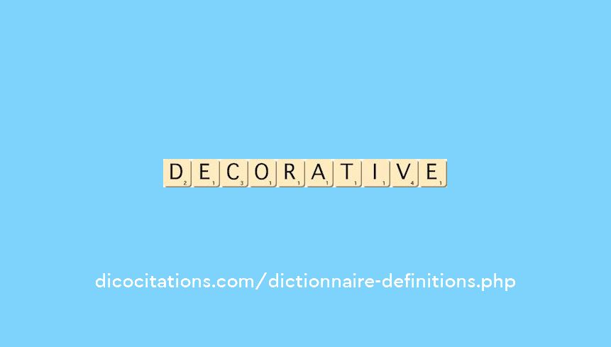 decorative decorative