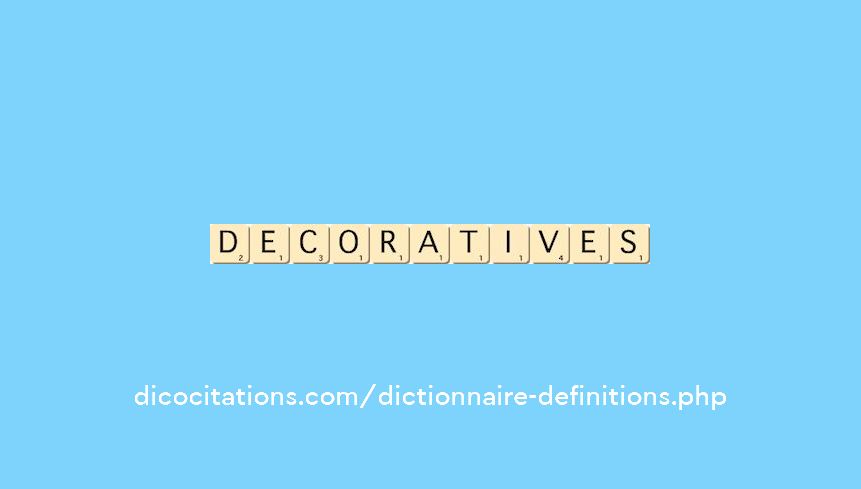 decoratives decoratives