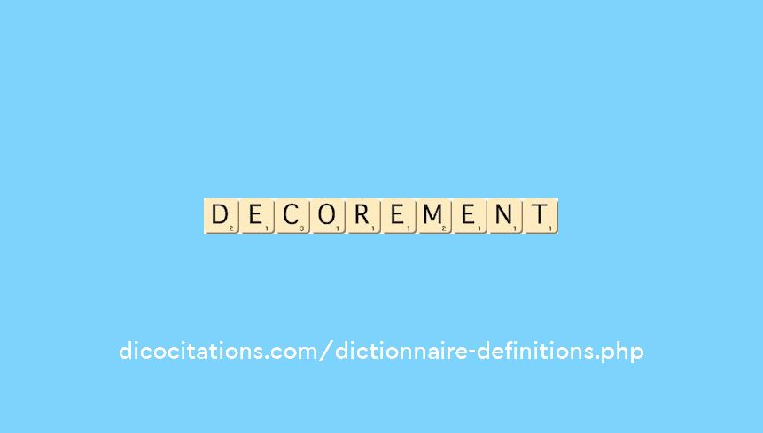 decorement