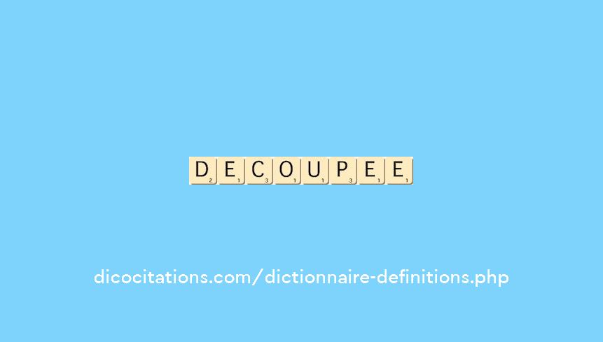 decoupee decoupee