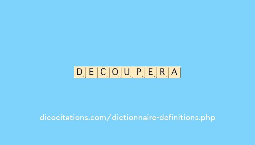 decoupera