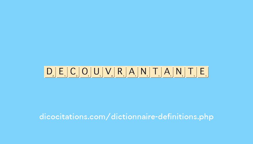 decouvrant--ante