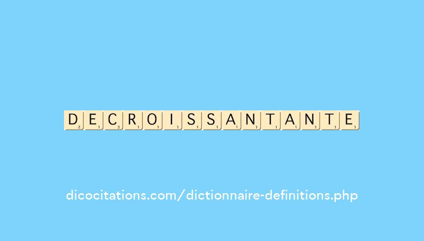 decroissant--ante