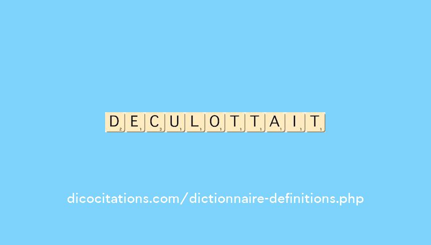 deculottait deculottait