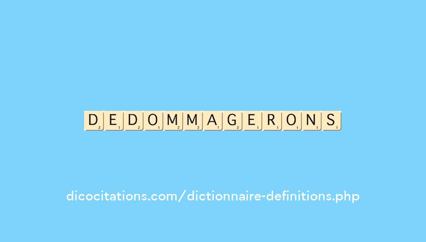 dedommagerons dedommagerons