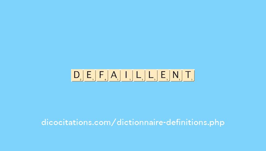 defaillent