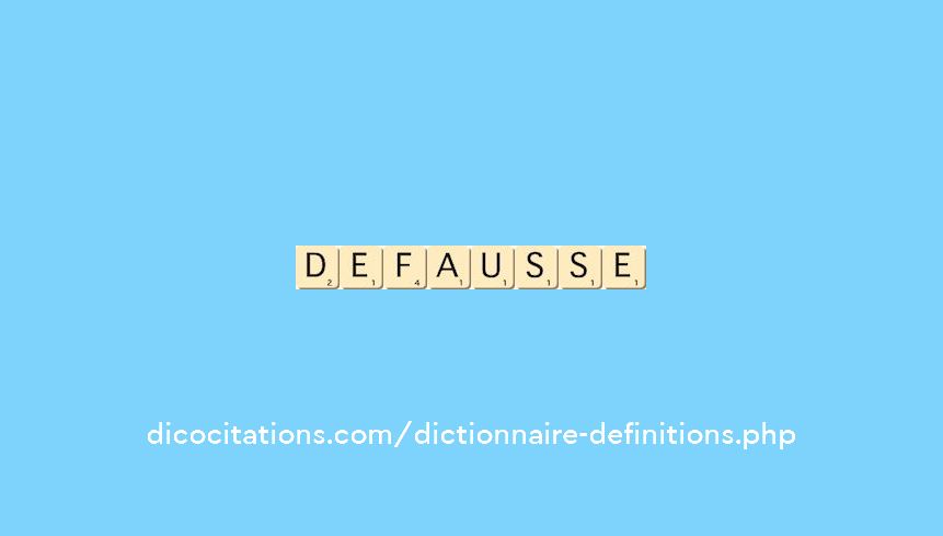 defausse defausse