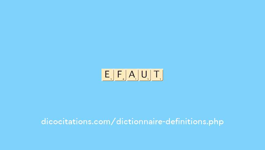 defaut