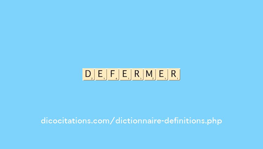 defermer