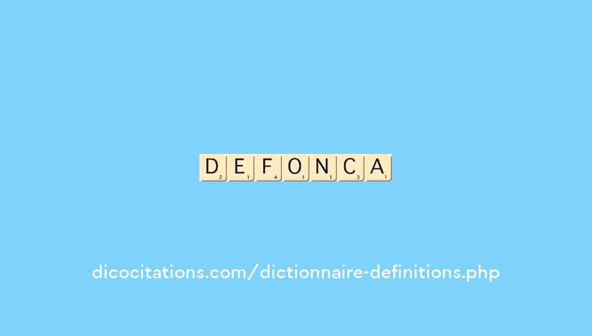 defonca defonca