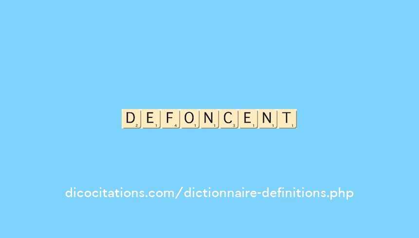 defoncent defoncent