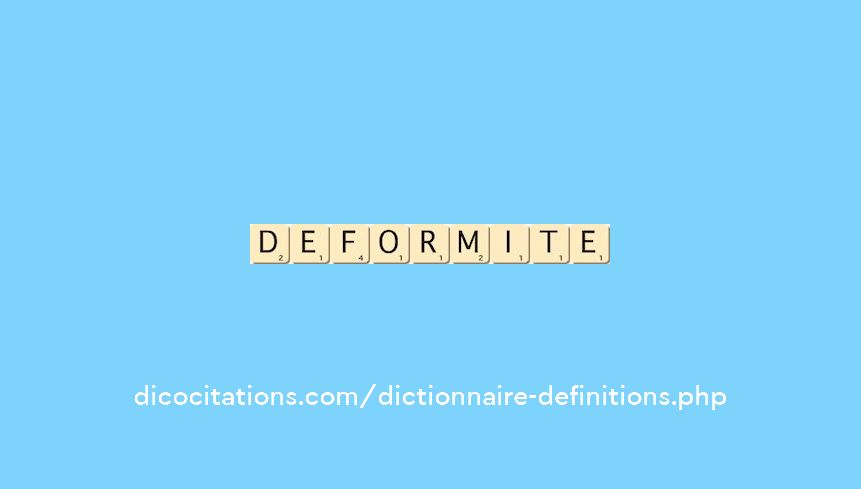 deformite