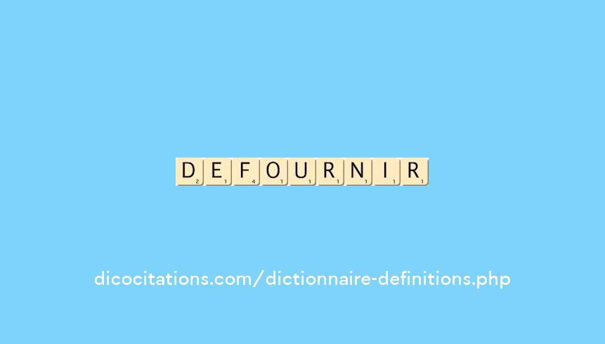 defournir