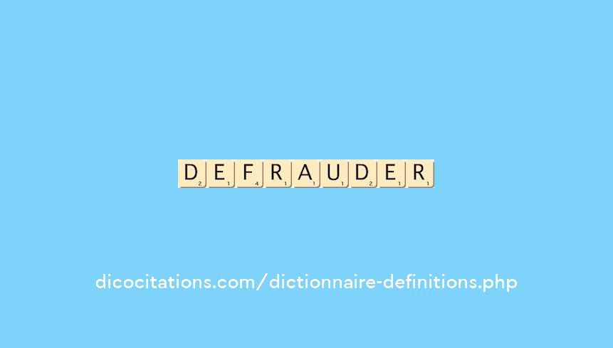 defrauder