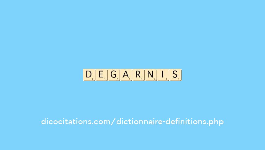 degarnis degarnis
