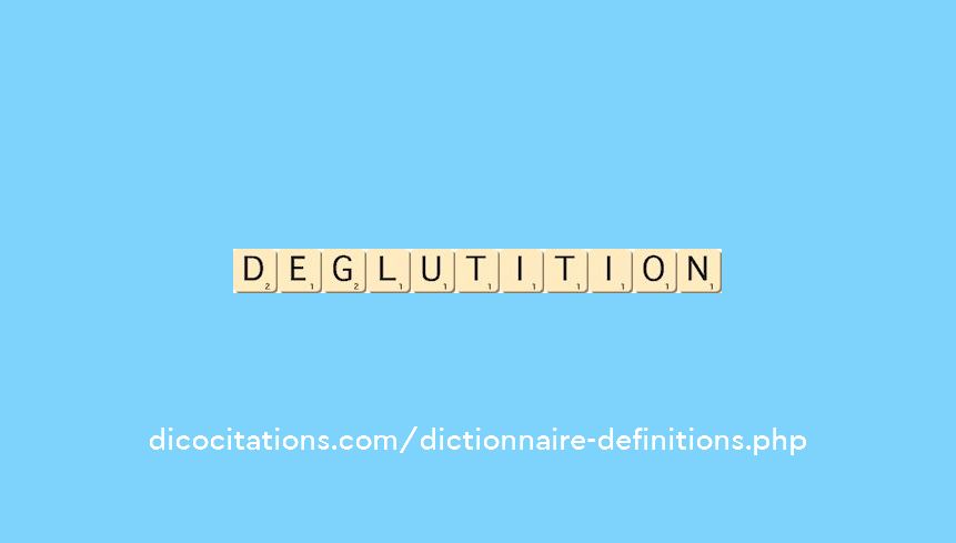 deglutition