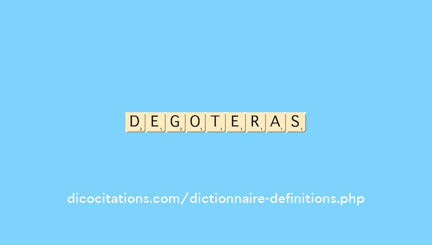degoteras degoteras