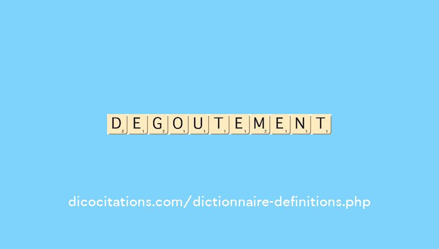 degoutement