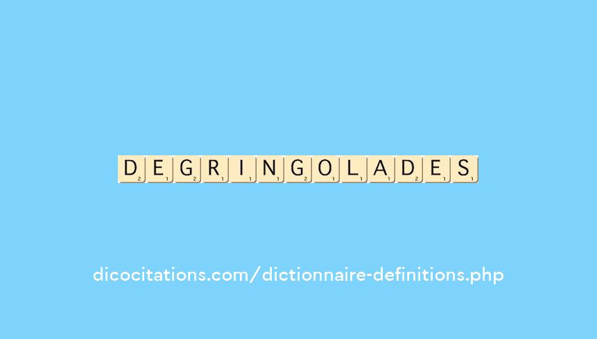 degringolades degringolades