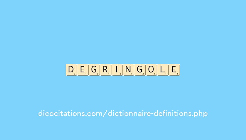 degringole degringole