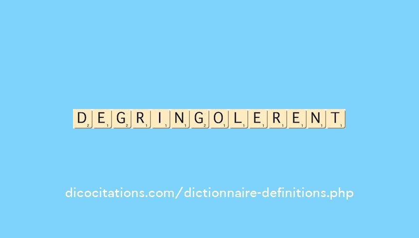 degringolerent degringolerent