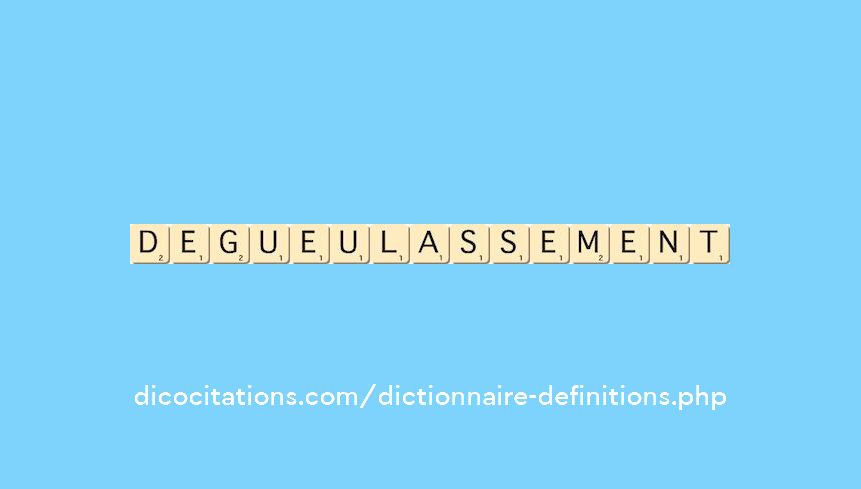degueulassement