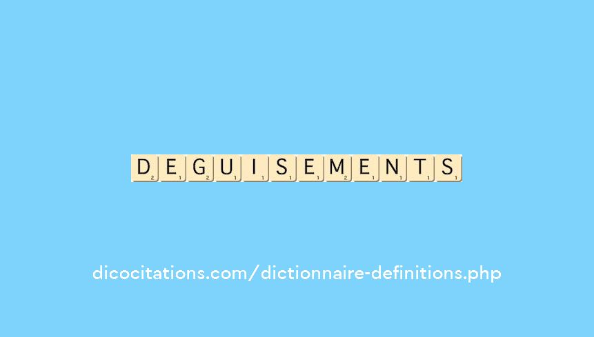deguisements deguisements