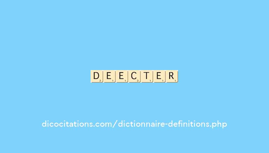 delecter