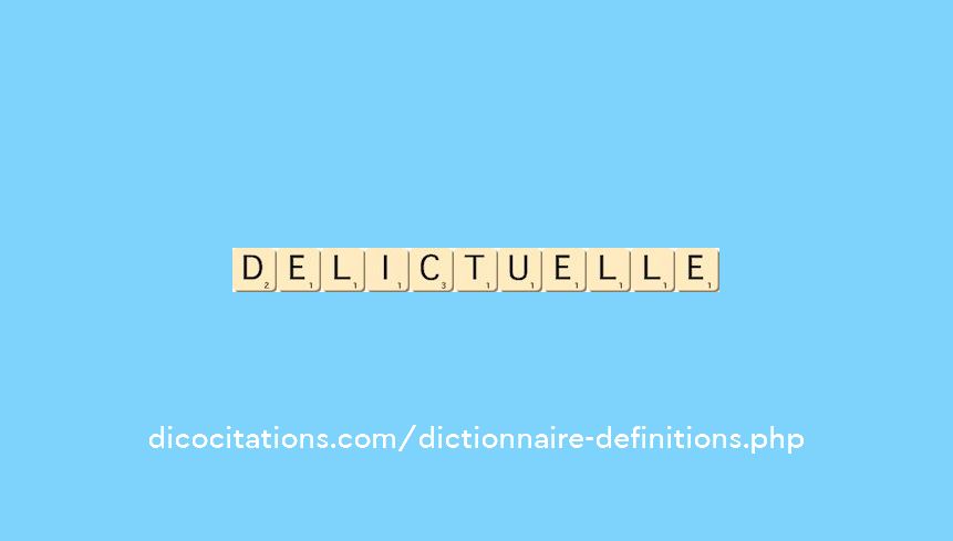 delictuelle