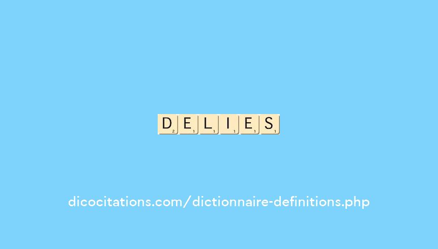 delies delies