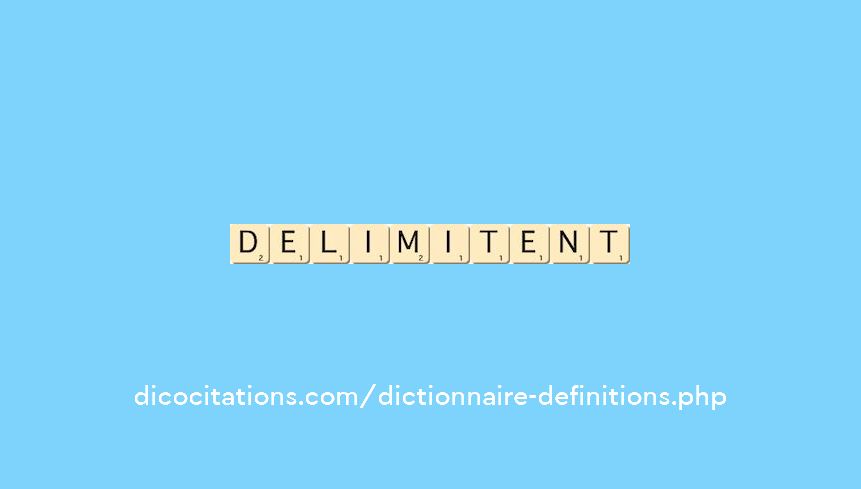 delimitent delimitent