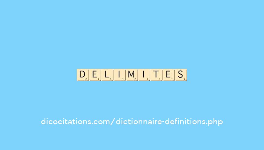 delimites delimites