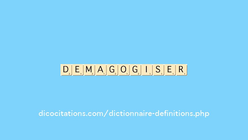 demagogiser