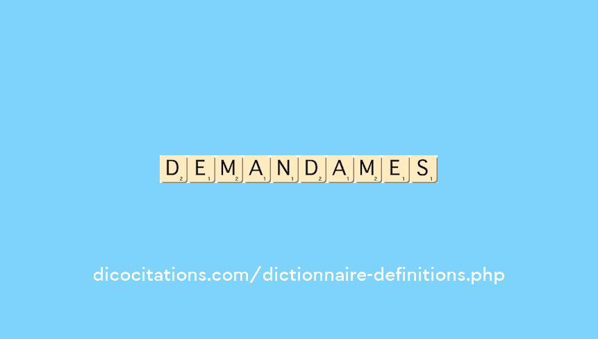 demandames demandames