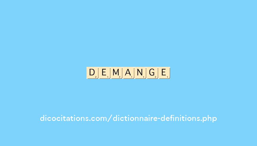 demange demange