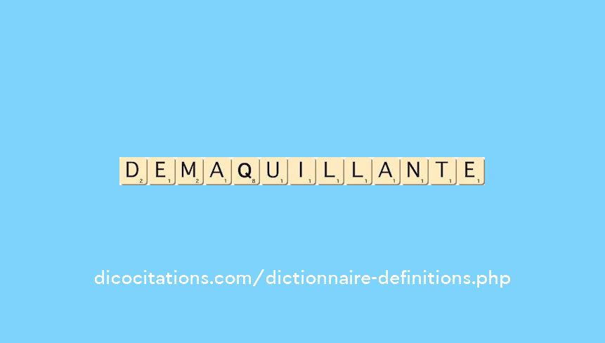 demaquillante
