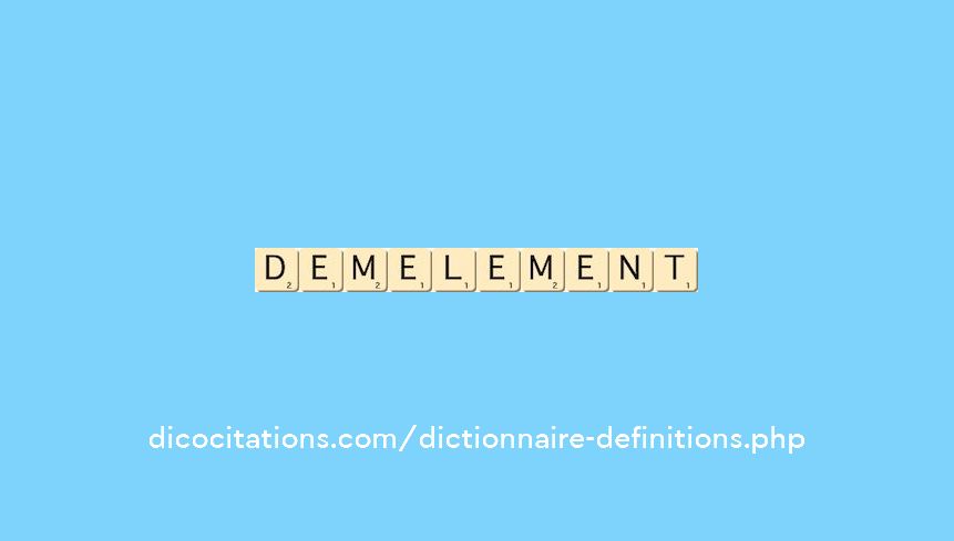 demelement