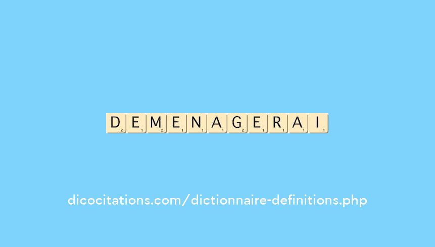demenagerai demenagerai
