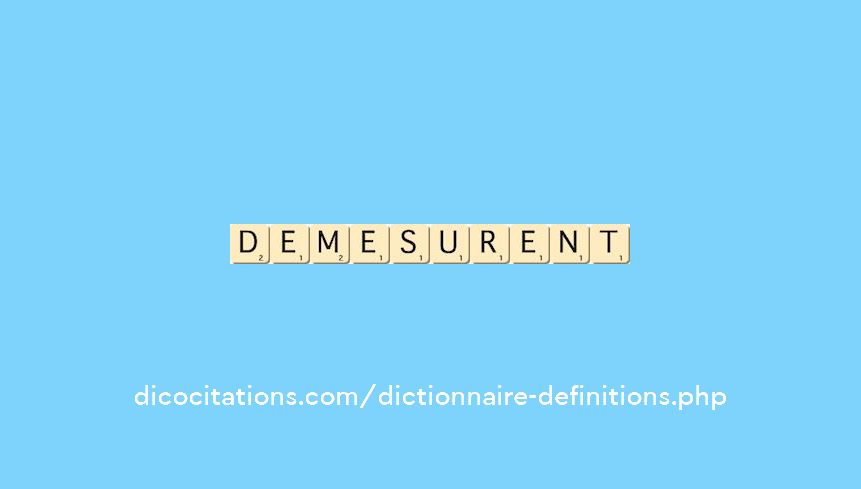 demesurent